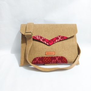 UWAISGEN Tas Laptop Anvlope 14 inchi Goni Endek Etnik Bali Handmade