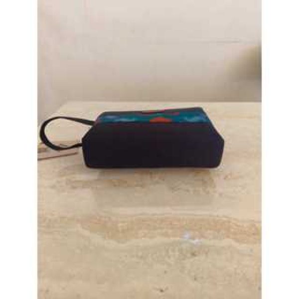 UWAISGEN Zidni Pouch Kanvas Endek Etnik Bali Handmade