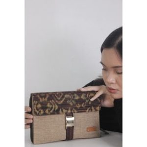 UWAISGEN Dhafir Clout Goni Endek Etnik Bali Handmade