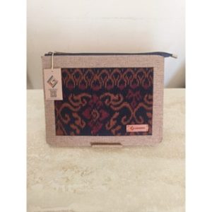 UWAISGEN Tas Laptop Labis Bag 12 inchi Goni Endek Etnik Bali Handmade