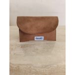 UWAISGEN Dompet Passport Suede Handmade