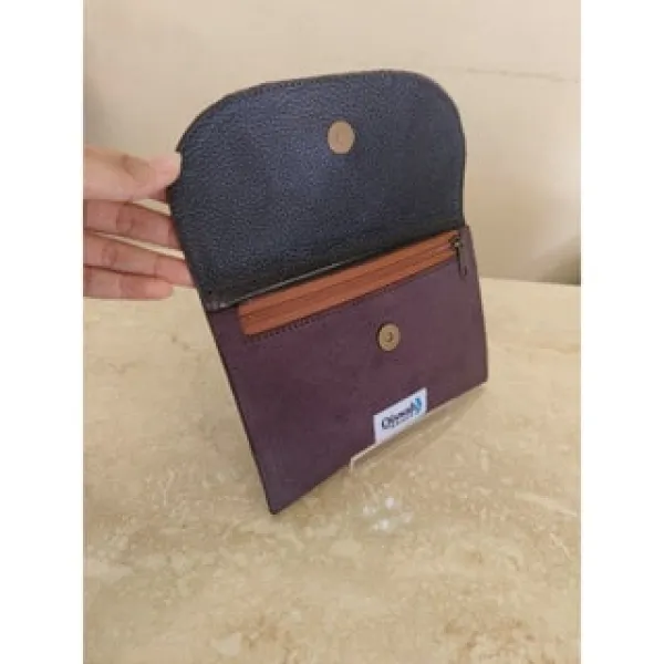 UWAISGEN Dompet Passport Suede Handmade