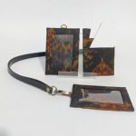 UWAISGEN Souvenir Nametag/Lanyard Simcard Endek Etnik Bali Handmade