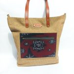 UWAISGEN Totebag Goni Endek Etnik Bali Hadmade Estu Bag