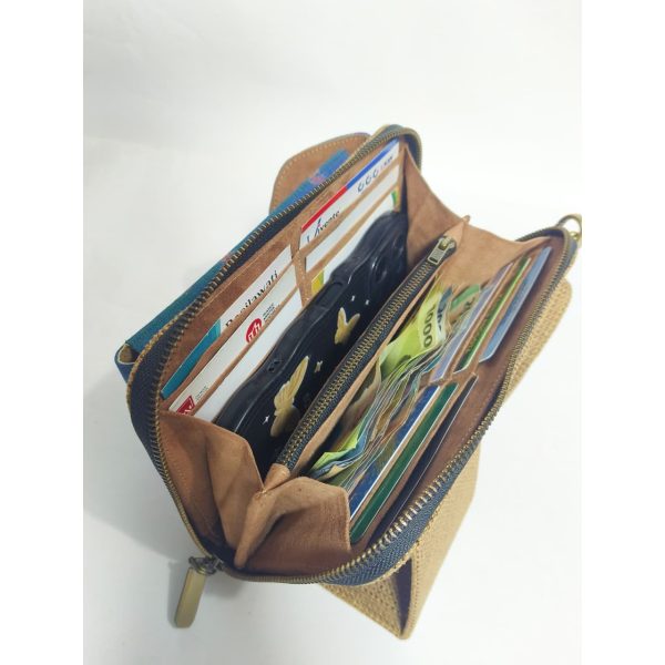 UWAISGEN Tas Selempang Goni Endek Etnik Bali Handmade Eva Slingbag
