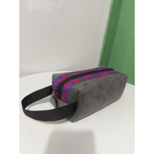 UWAISGEN Zidni Pouch Suede Endek Etnik Bali Handmade