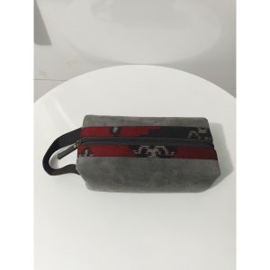 UWAISGEN Zidni Pouch Suede Endek Etnik Bali Handmade