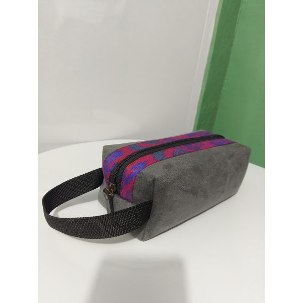 UWAISGEN Zidni Pouch Suede Endek Etnik Bali Handmade