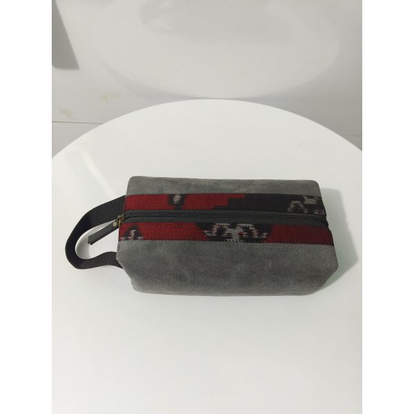 UWAISGEN Zidni Pouch Suede Endek Etnik Bali Handmade