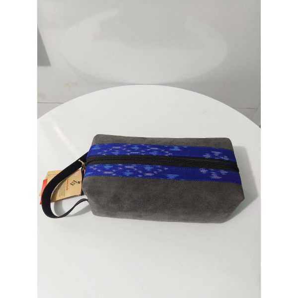 UWAISGEN Zidni Pouch Suede Endek Etnik Bali Handmade