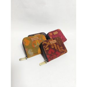 UWAISGEN Dompet Wanita Tenun Endek Etnik Bali Handmade Dompet Cala