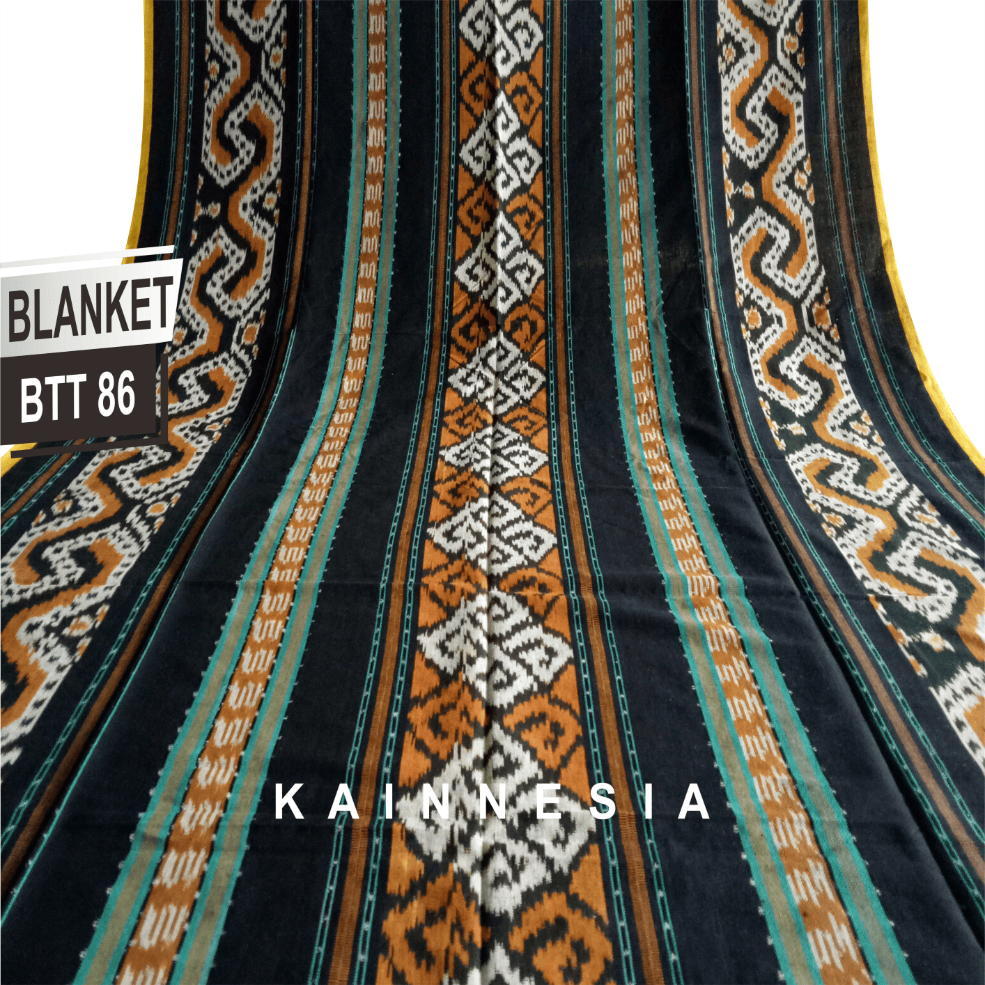 SOUVEIR KAINNESIA KAIN TENUN ETHNIC - BLANKET TENUN TORAJA #1