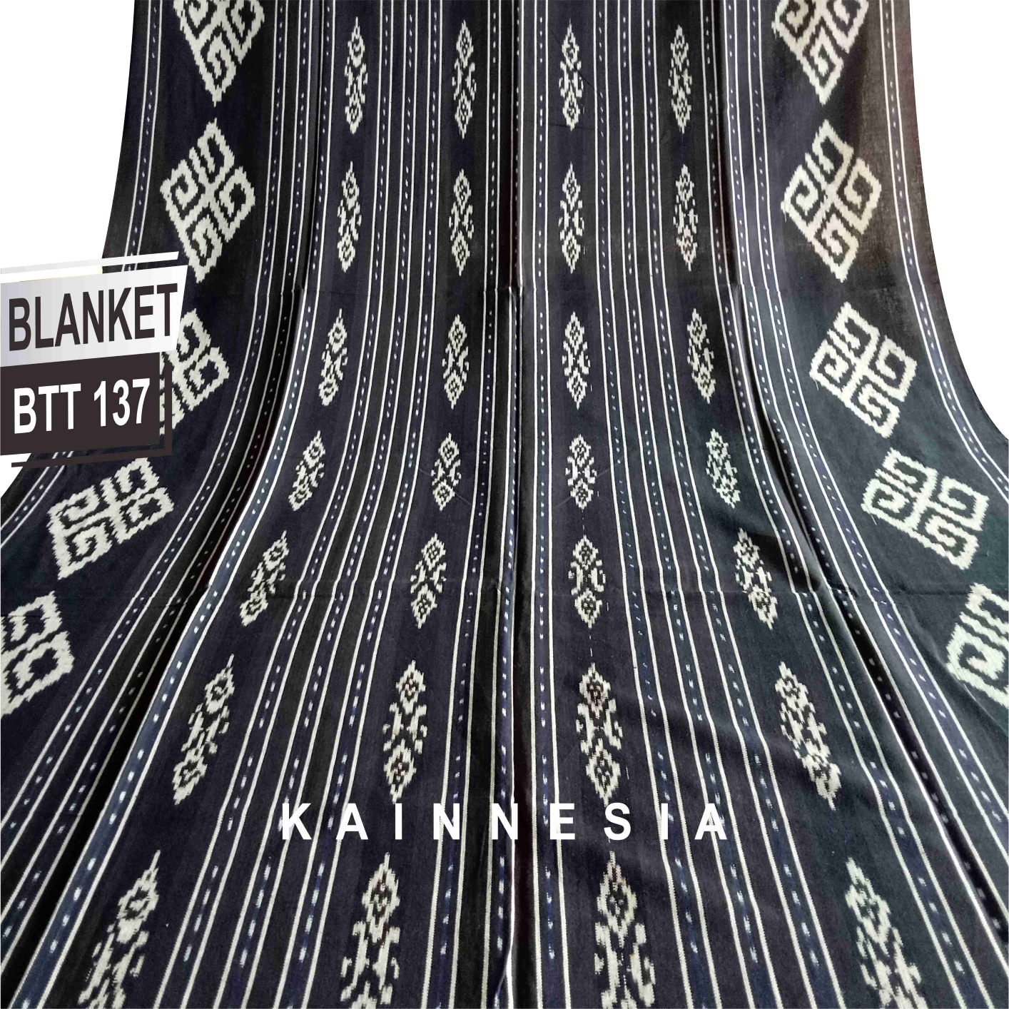 SOUVEIR KAINNESIA KAIN TENUN ETHNIC - BLANKET TENUN TORAJA #1