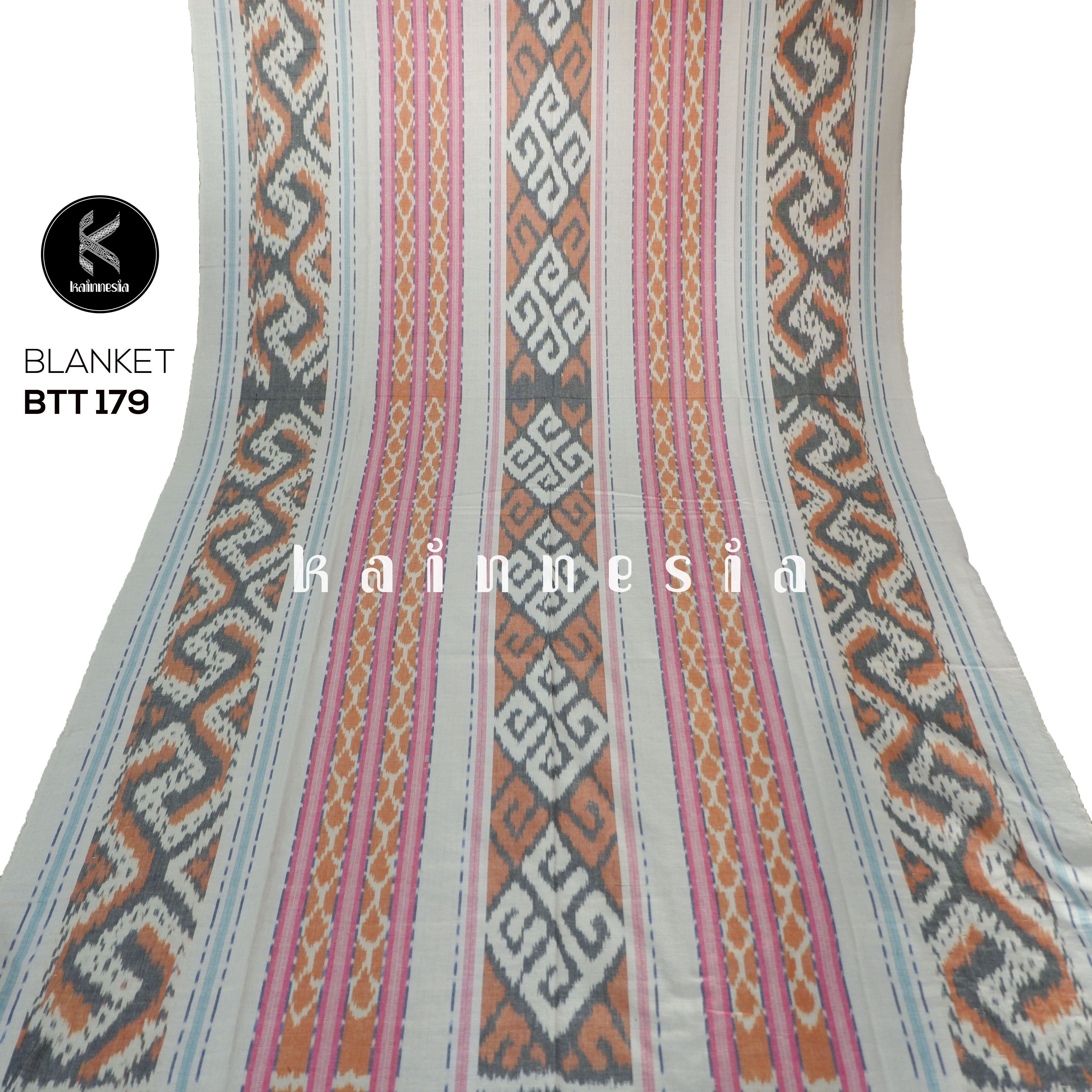 SOUVEIR KAINNESIA KAIN TENUN ETHNIC - BLANKET TENUN TORAJA #1