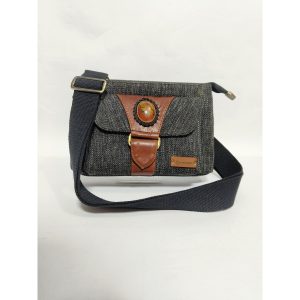 UWAISGEN Tas Selempang Goni Kulit Handmade Boho Binesh Bag