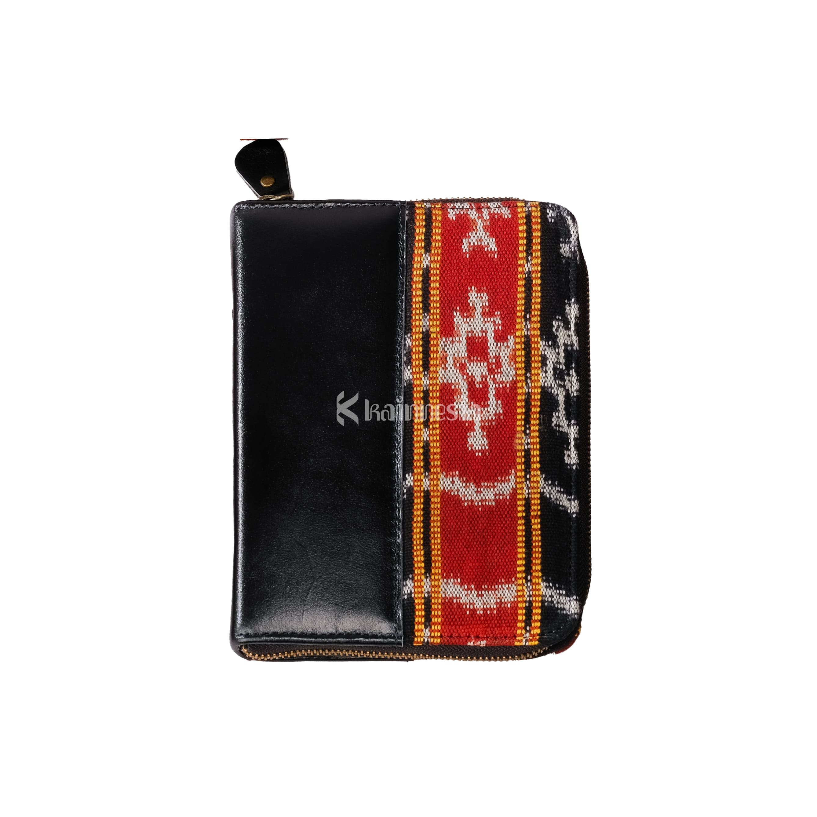 KAINNESIA Bestari Notebook - Tenun Kulit Sapi Asli