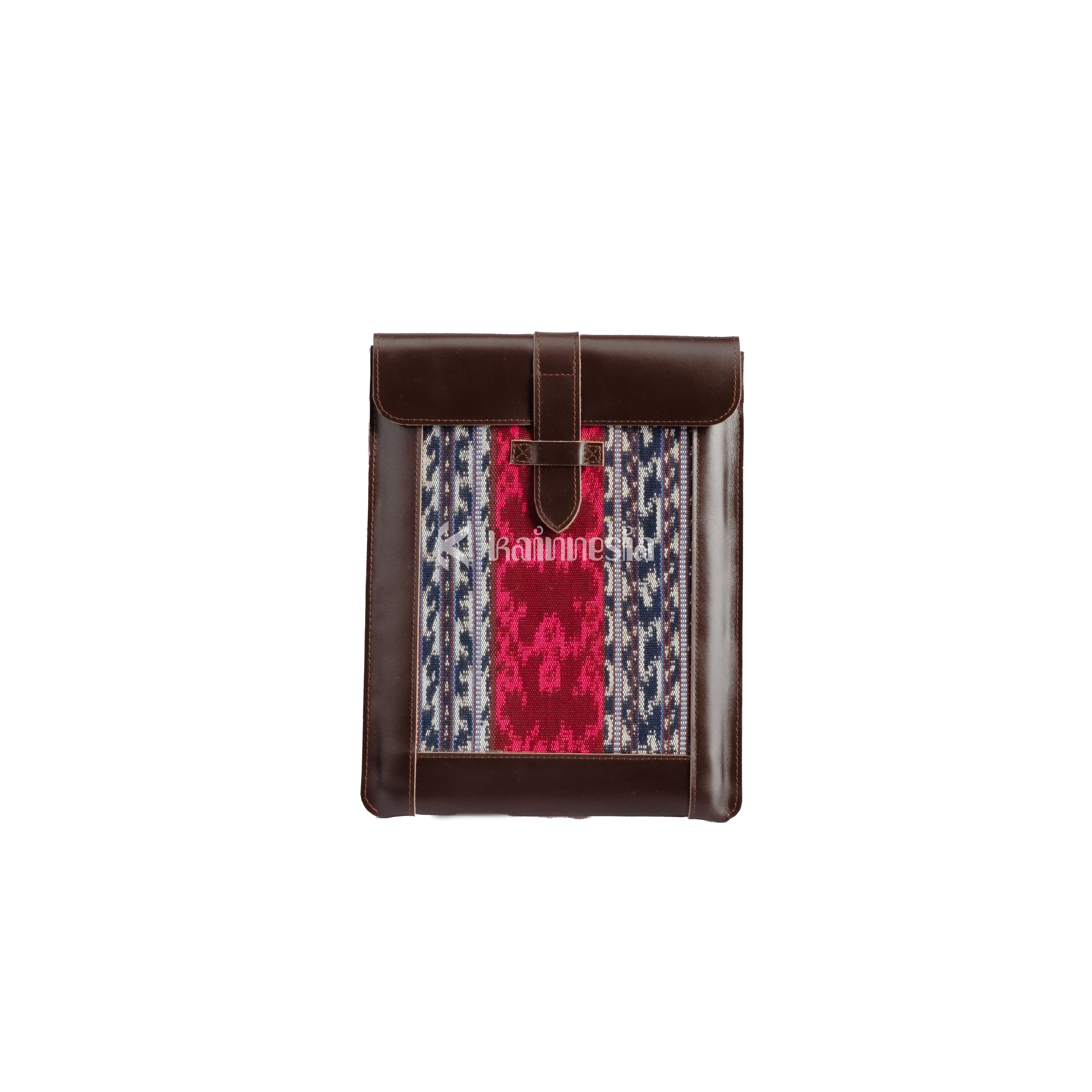 KAINNESIA Baruna Ipad Sleeve Case - Tenun Kulit Sapi Asli