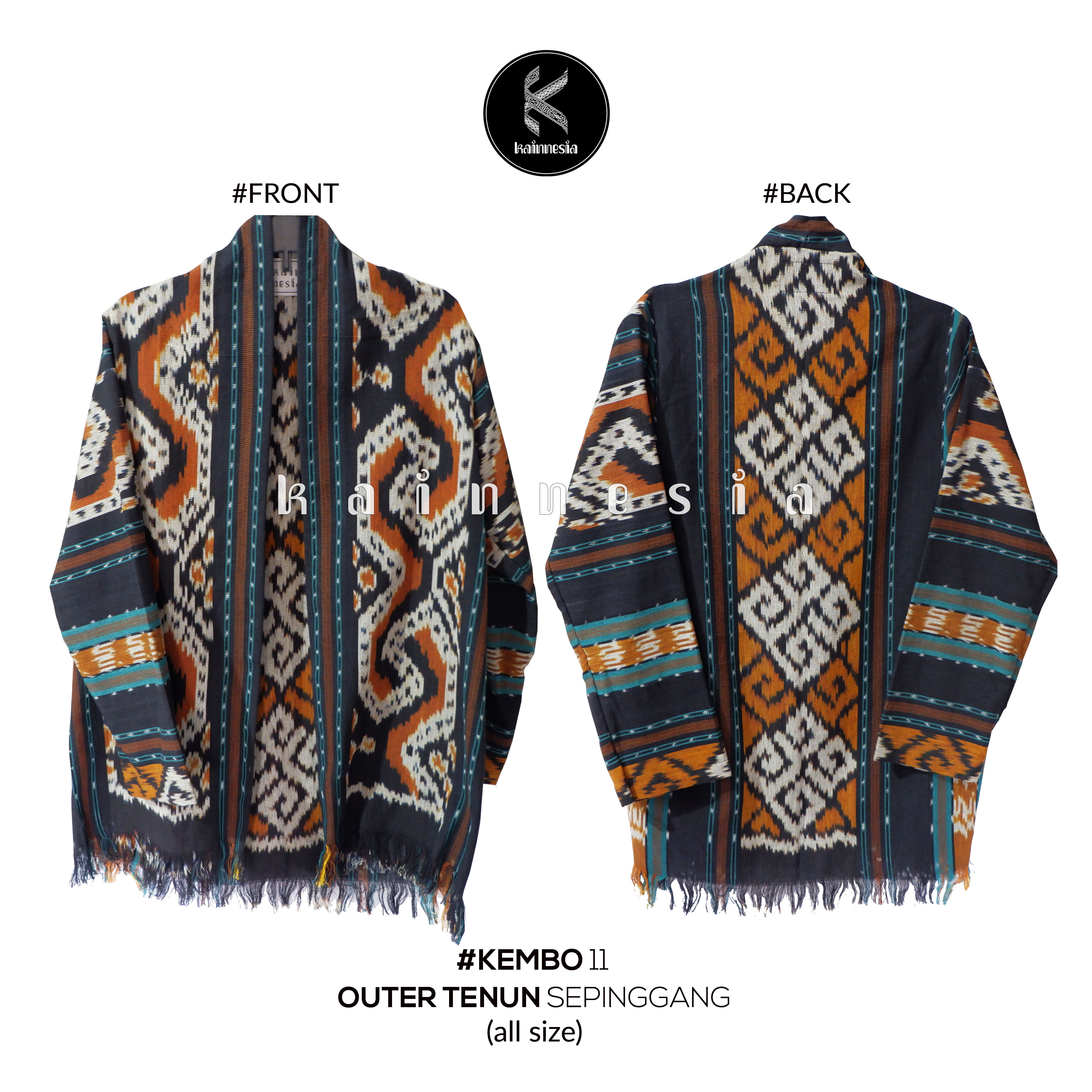 KAINNESIA OUTER TENUN KEMBO SERIES - OUTER TENUN PRIA WANITA