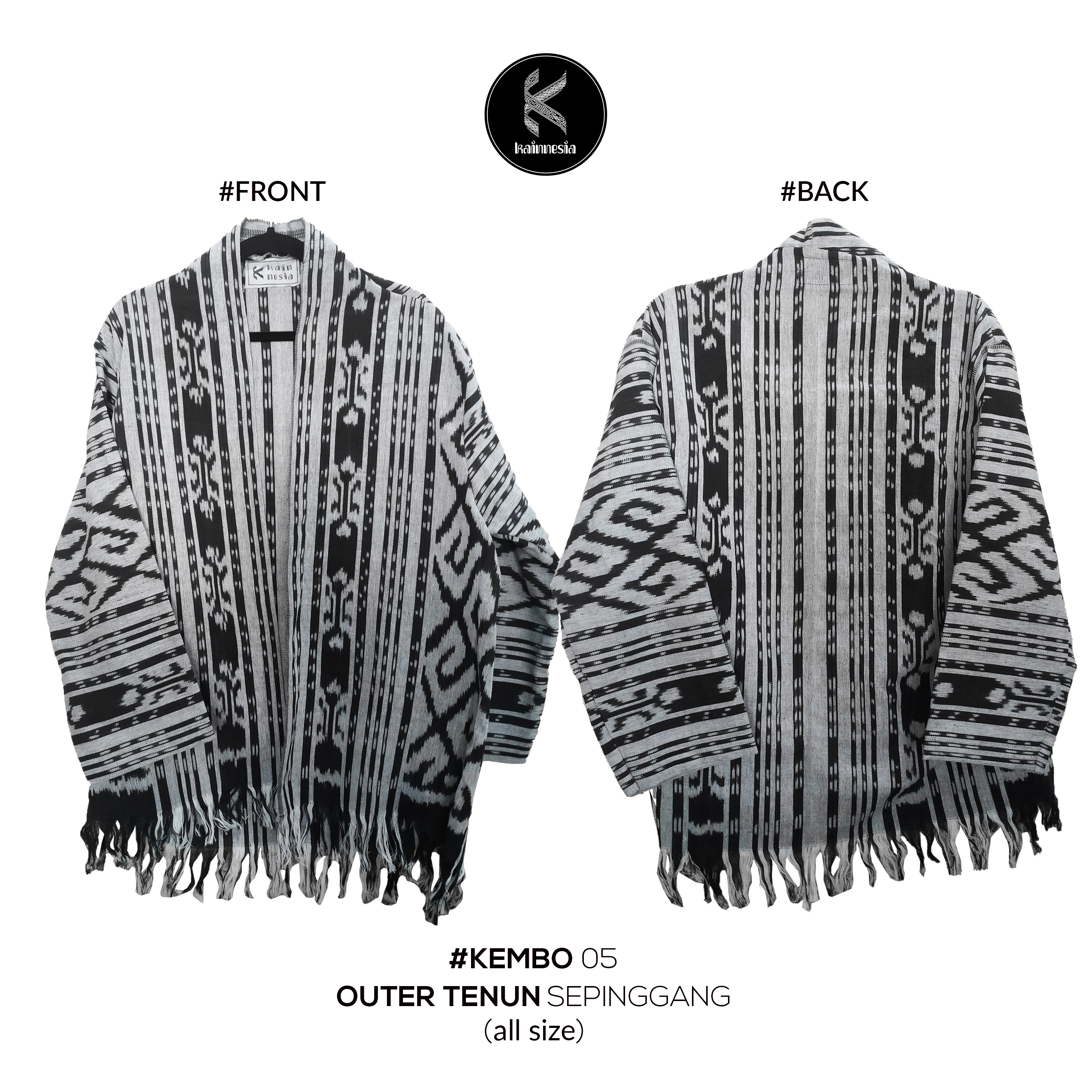 KAINNESIA OUTER TENUN KEMBO SERIES - OUTER TENUN PRIA WANITA