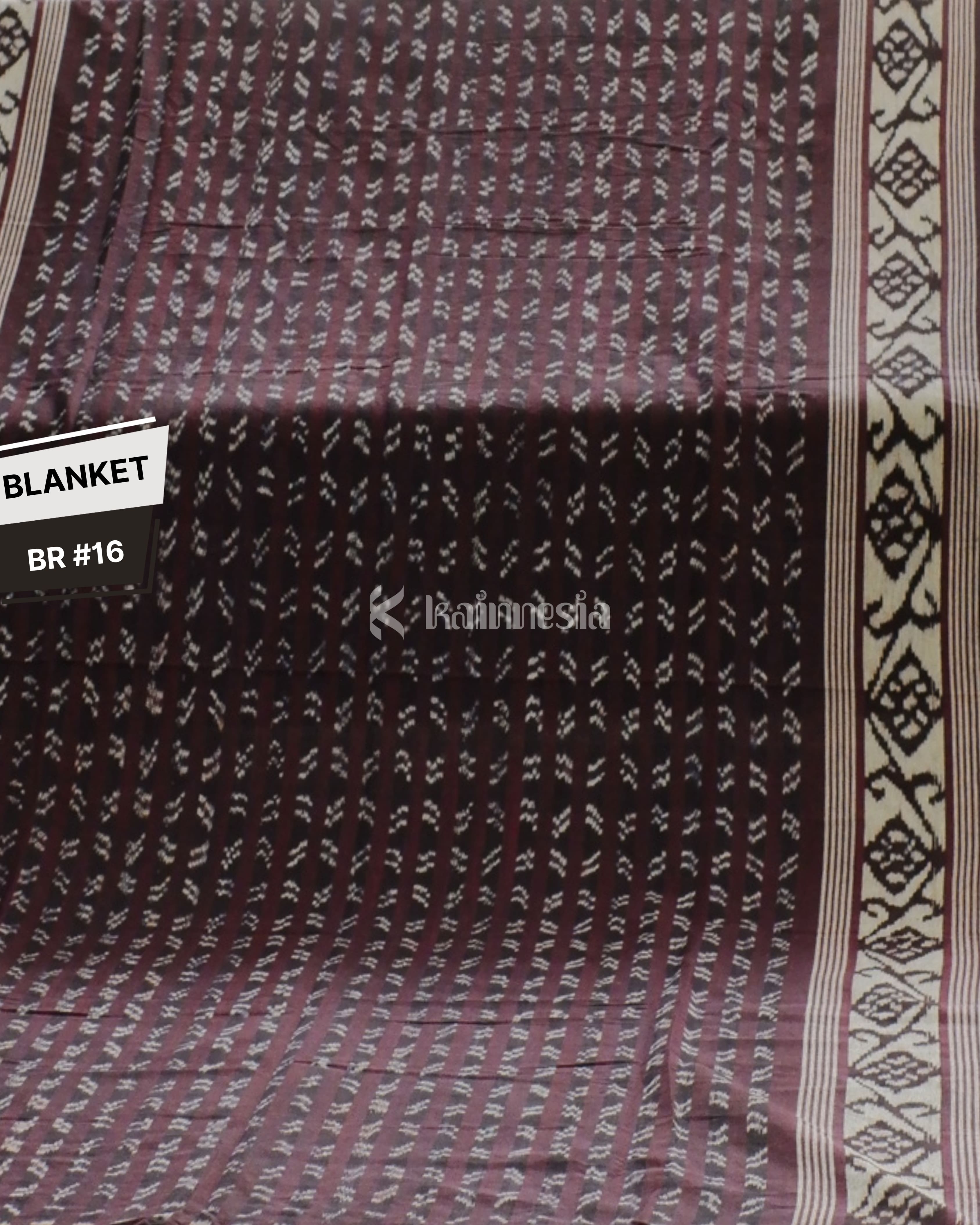 KAINNESIA Kain Tenun Rewoven Blanket Etnik Nusantara #1