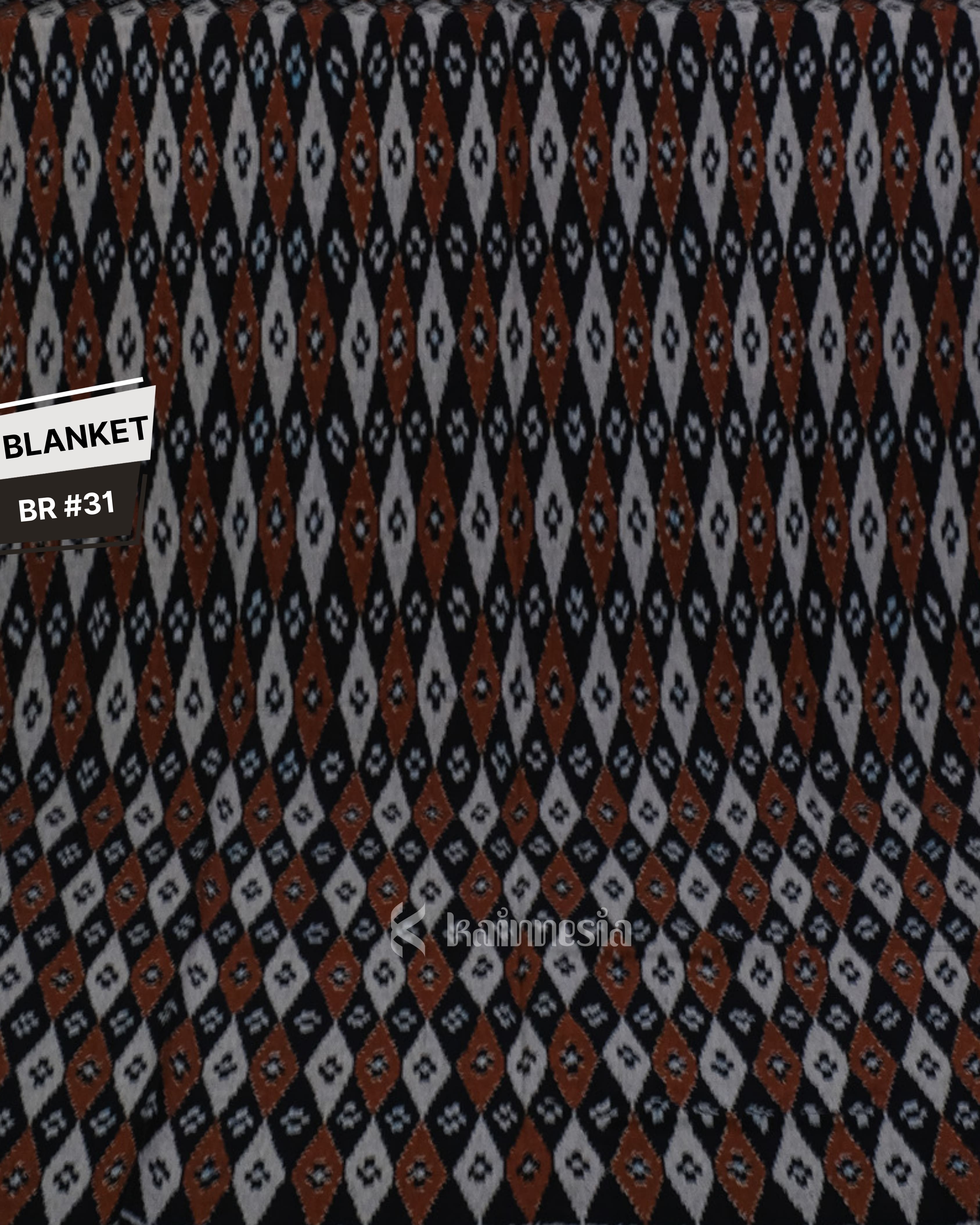 KAINNESIA Kain Tenun Rewoven Blanket Etnik Nusantara #4