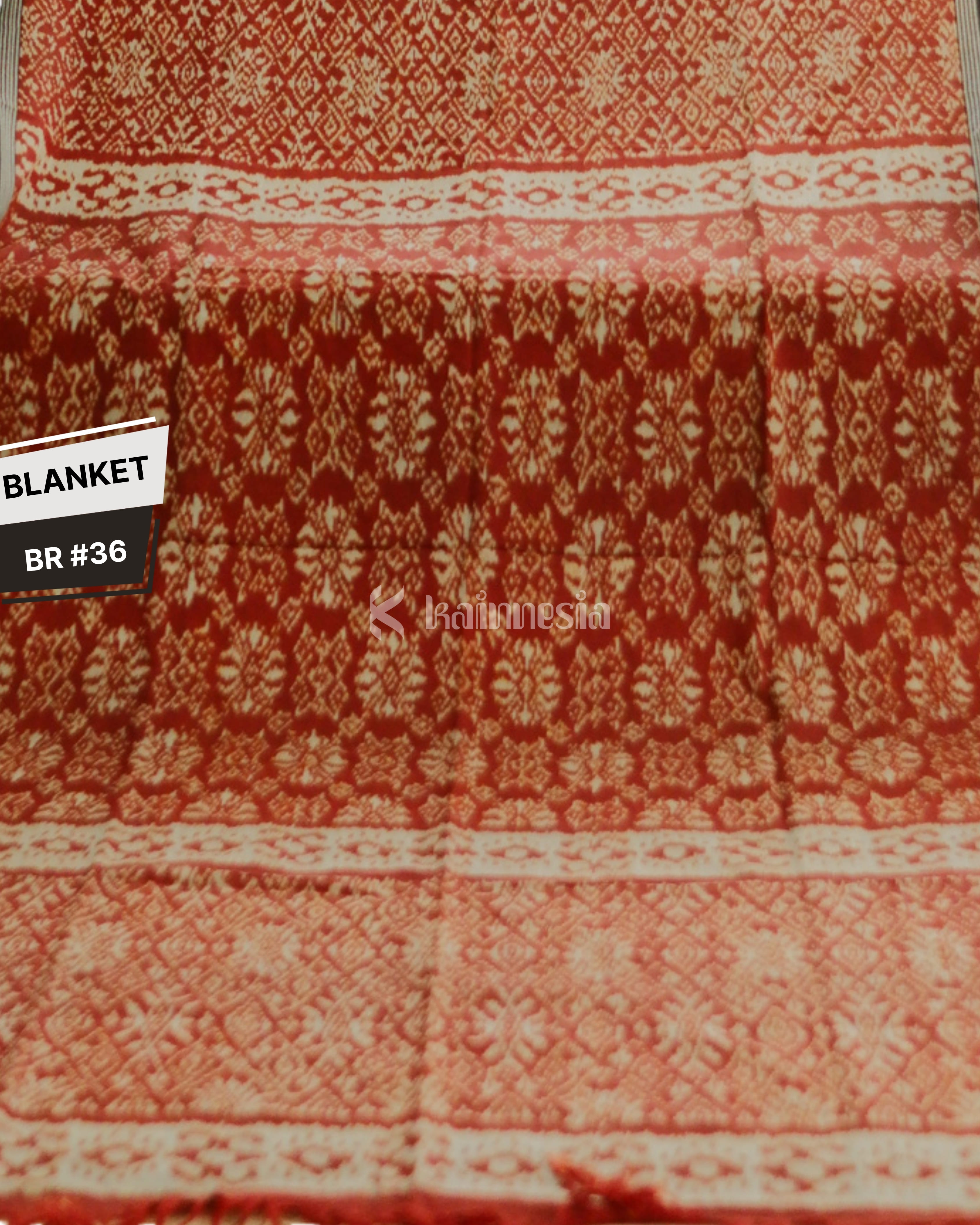 KAINNESIA Kain Tenun Rewoven Blanket Etnik Nusantara #4