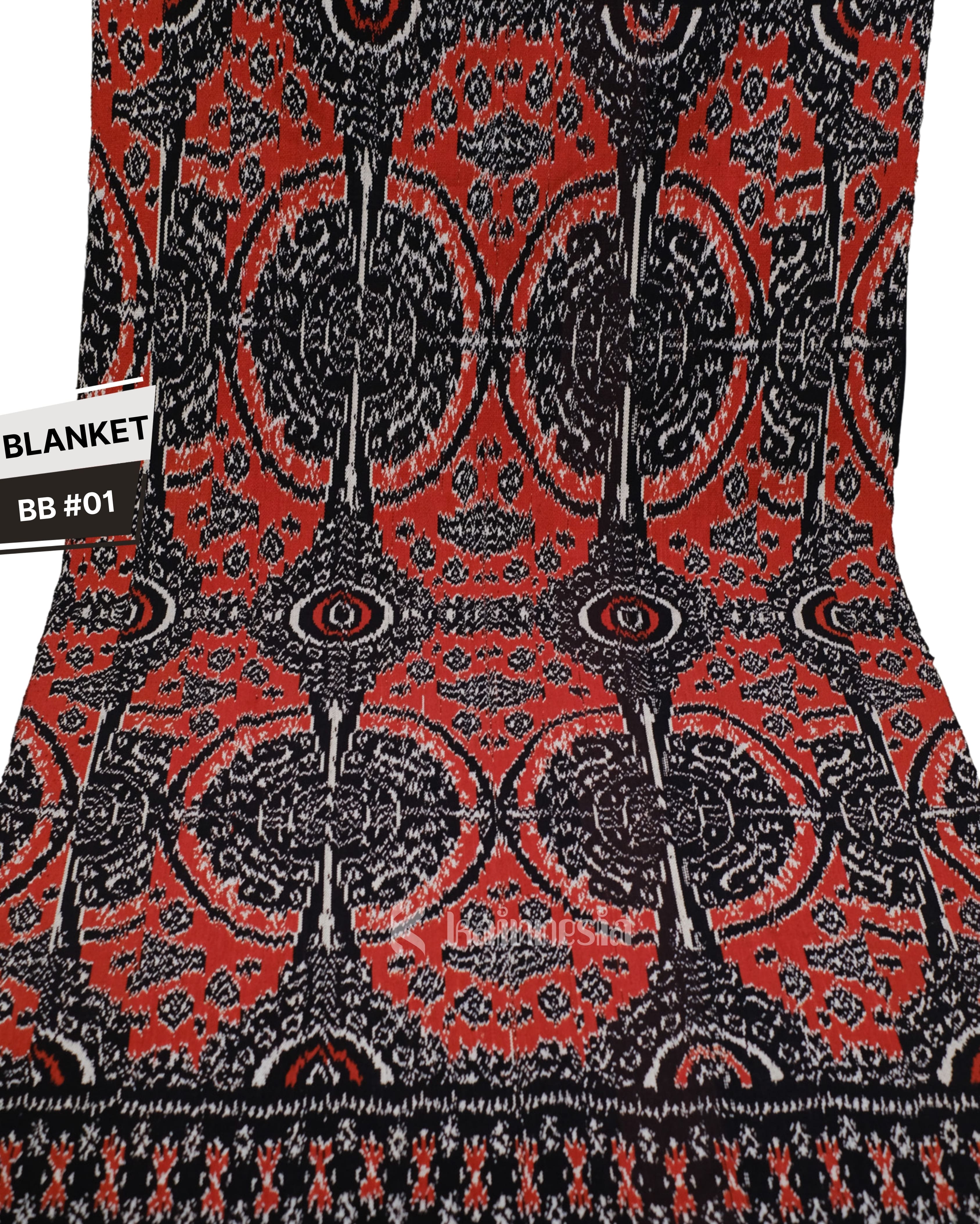 KAIN - BLANKET TENUN IKAT PREMIUM - MOTIF BALI