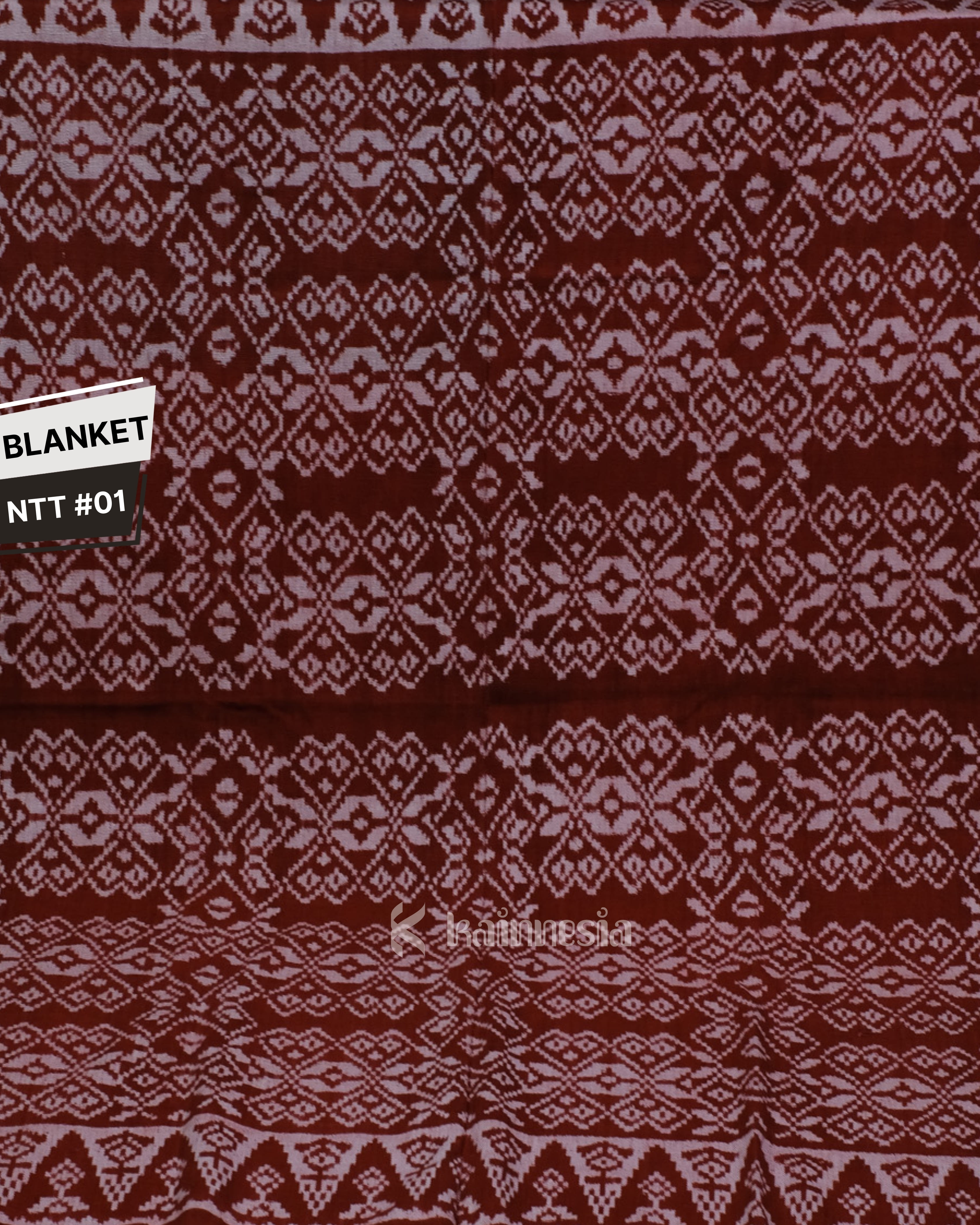 Kainesia Kain Blanket Premium - Tenun Motif NTT