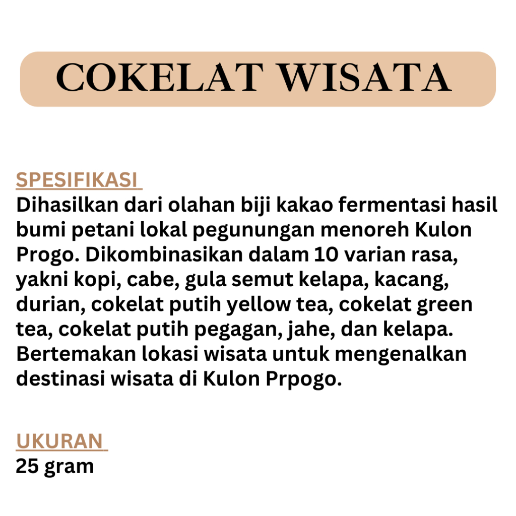 Cokelat Wisata