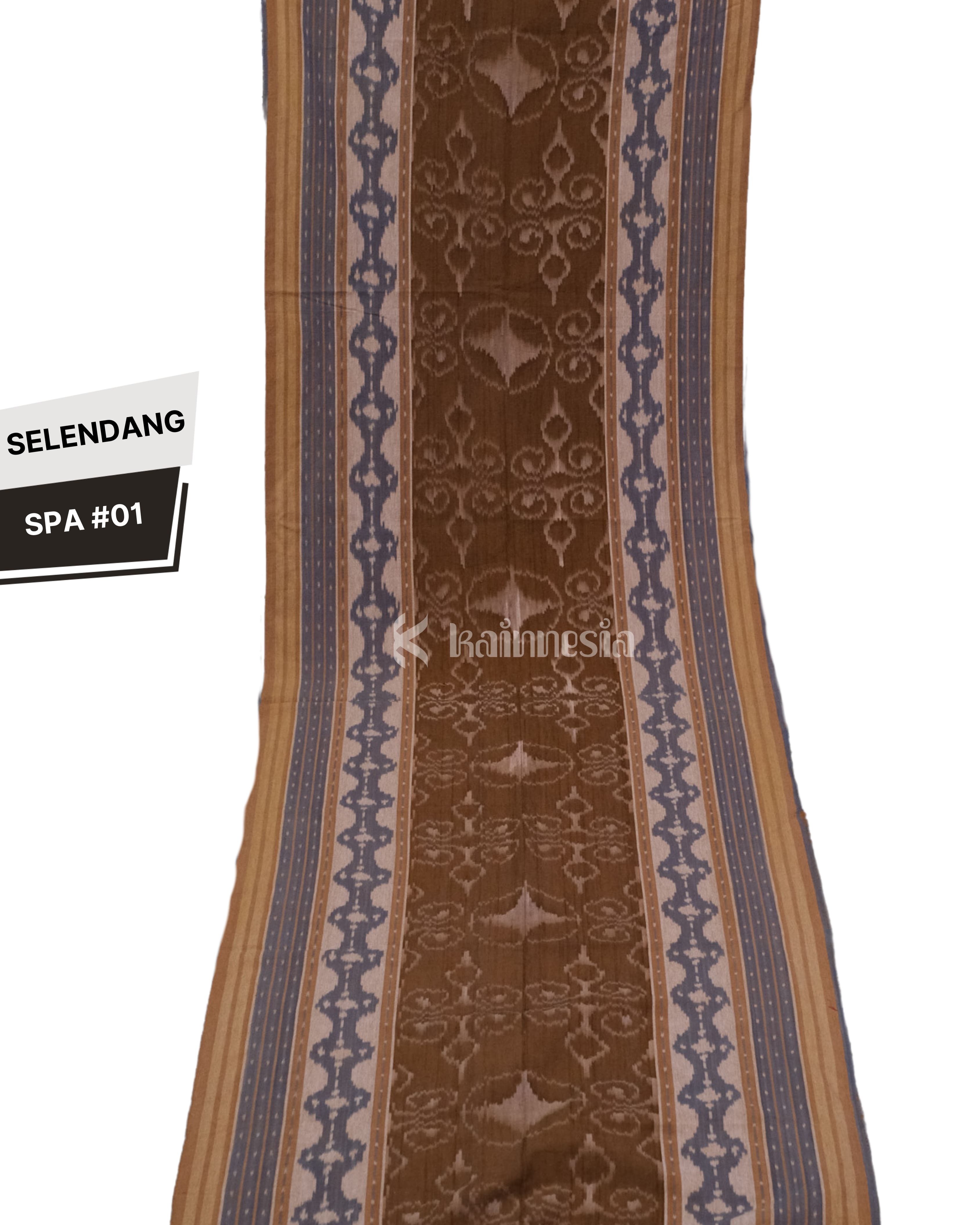 KAINNESIA Selendang Etnik Premium Pewarna Alam