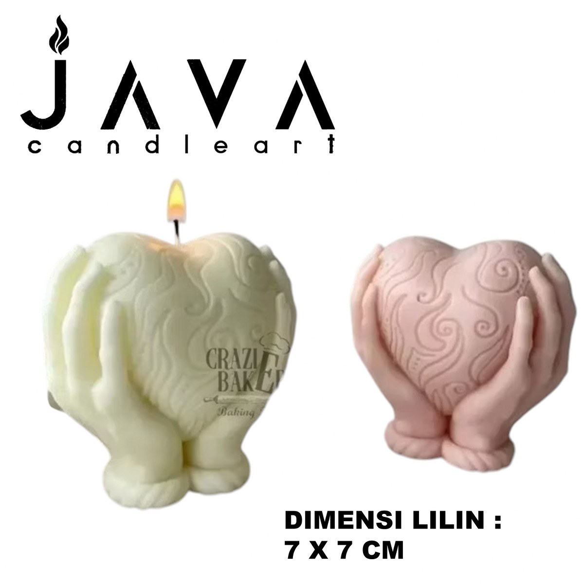 LILIN LOVE HAND SERIES SAY WITH CANDLES