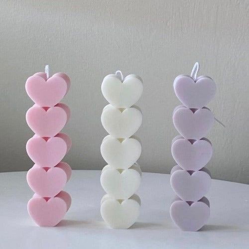 LILIN LOVE TOWER (TIPE M) AESTHETIC DEKORASI SOUVENIR (NON AROMA)