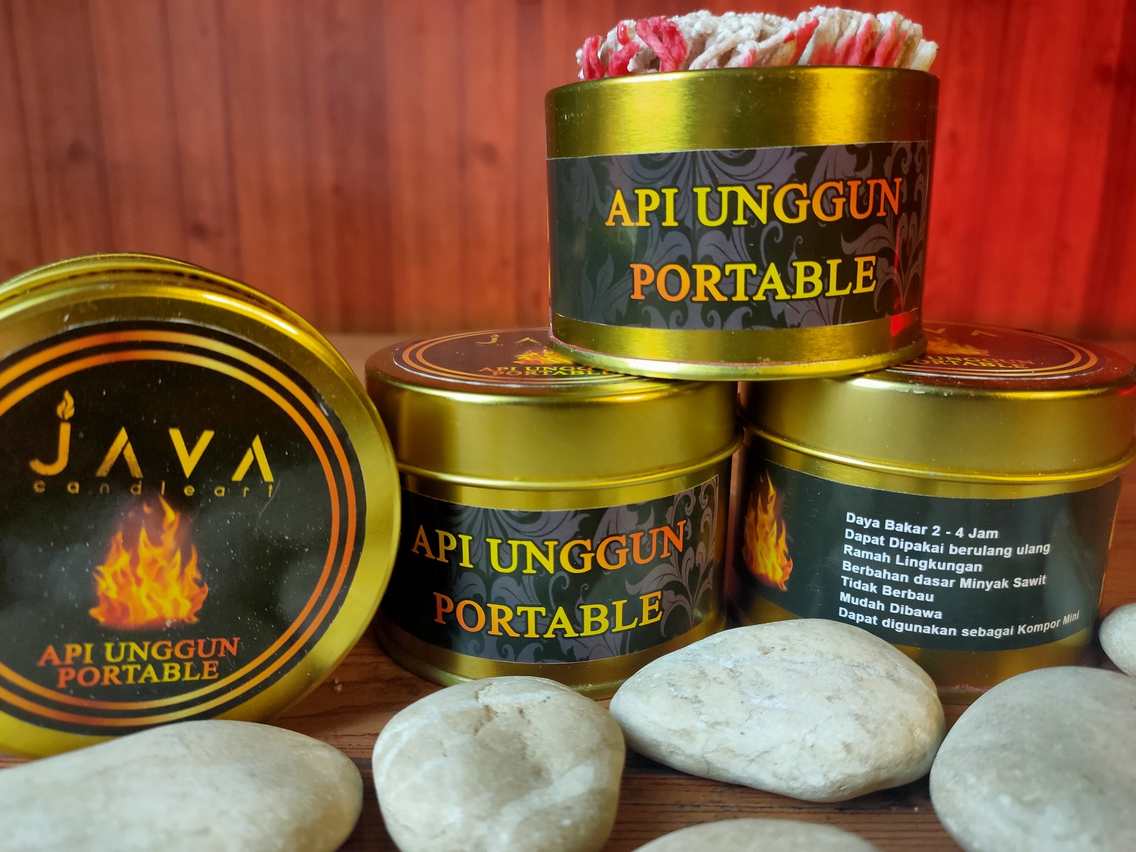 API UNGGUN PORTABLE UNIK RAMAH LINGKUNGAN