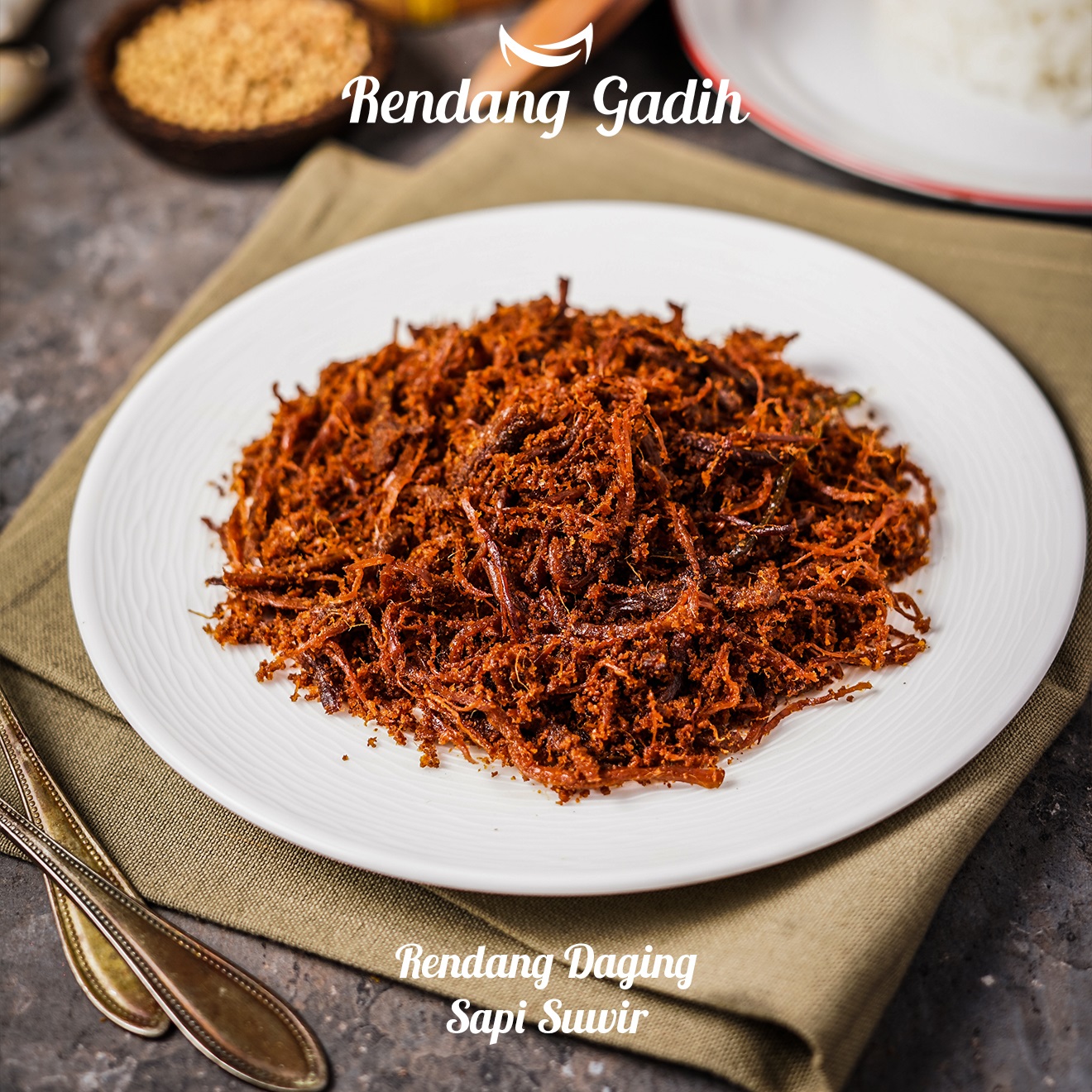 Rendang Gadih - Sapi Suwir 150 g