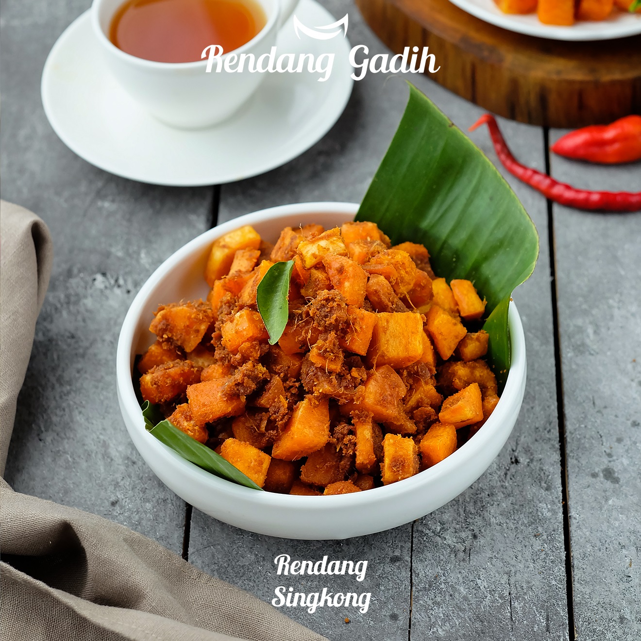 Rendang Gadih - Rendang Singkong 150 g