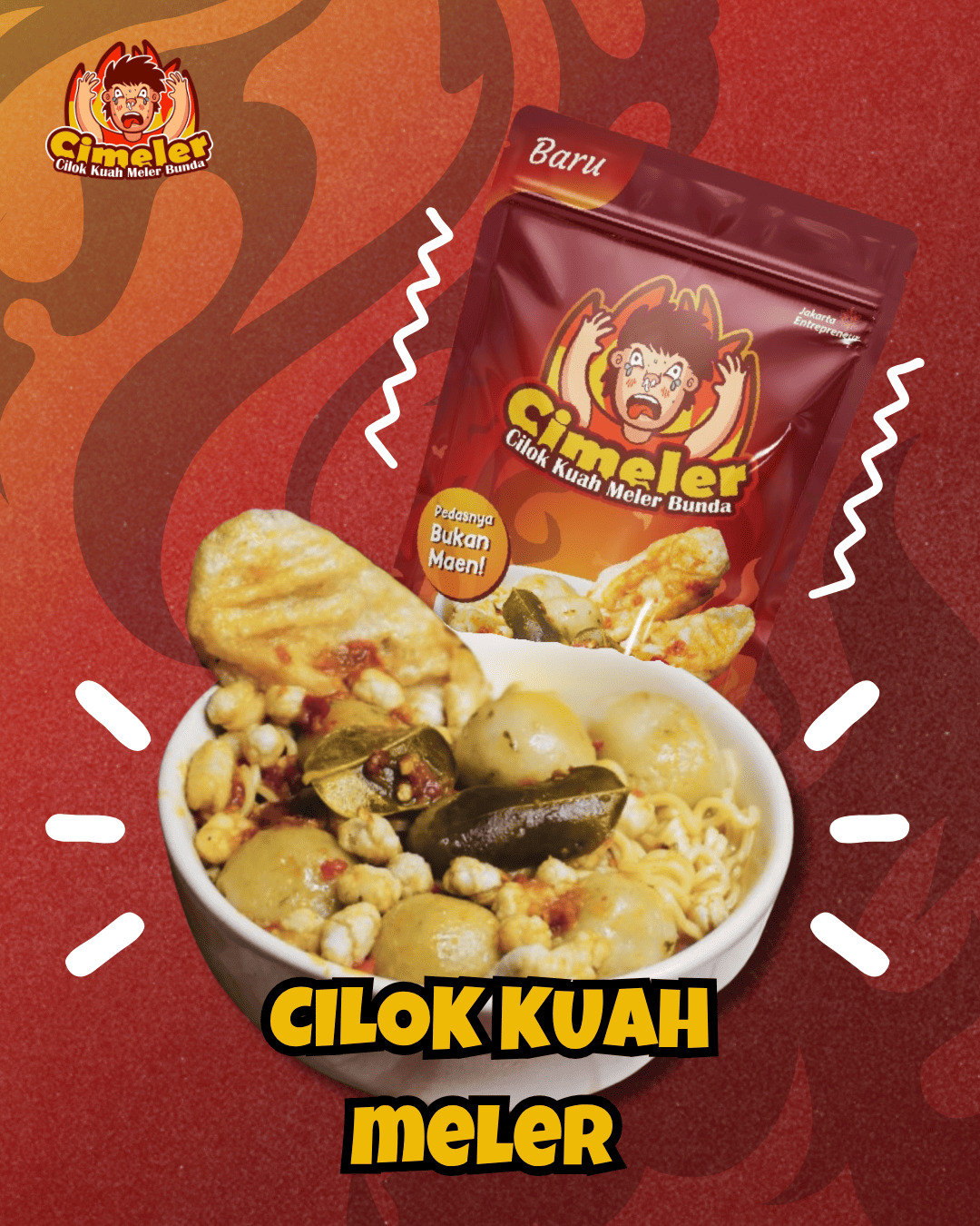 Cimeler Cilok Kuah Meler