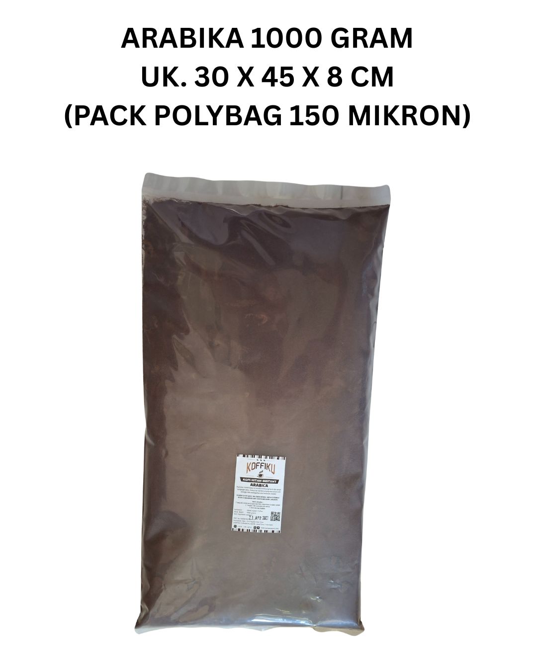 ARABIKA 200 Gram Kopi Hitam Tanpa Ampas / Spray Dried Instant Coffee