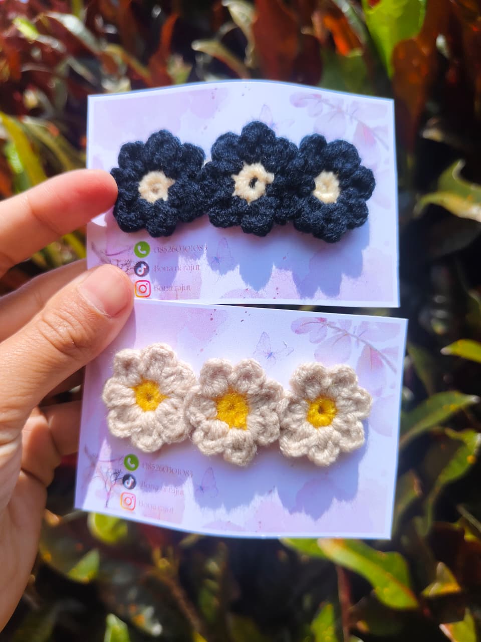 Bona Rajut. Kep rambut Rajut Handmade Souvenir Handmade