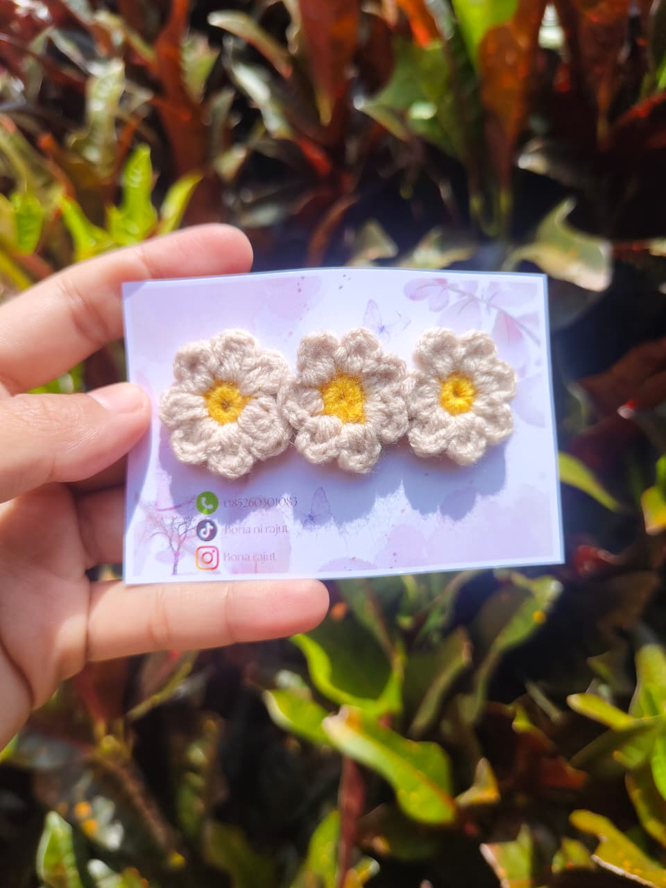 Bona Rajut. Kep rambut Rajut Handmade Souvenir Handmade