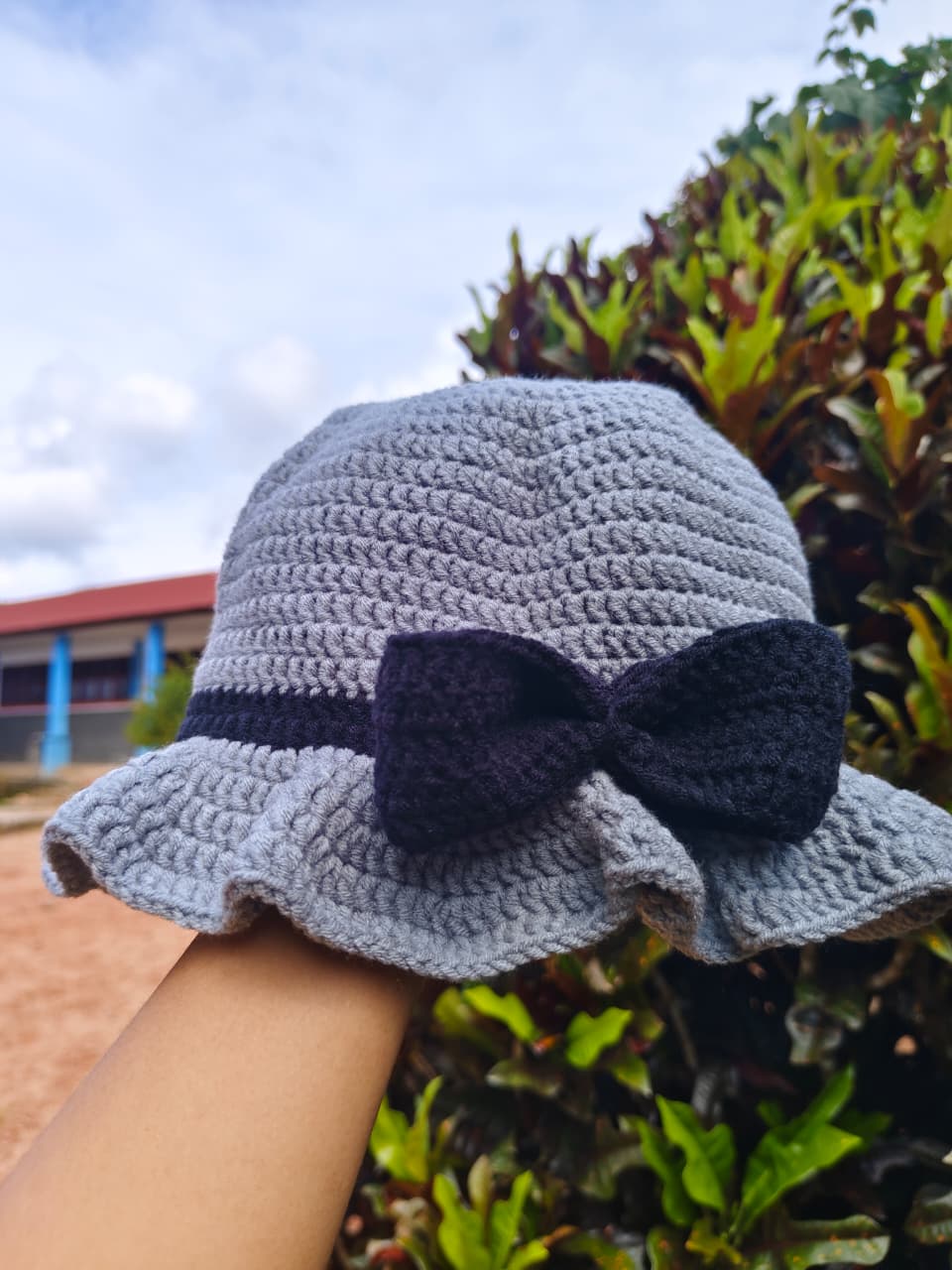 Bona Rajut. Topi rajut Handmade