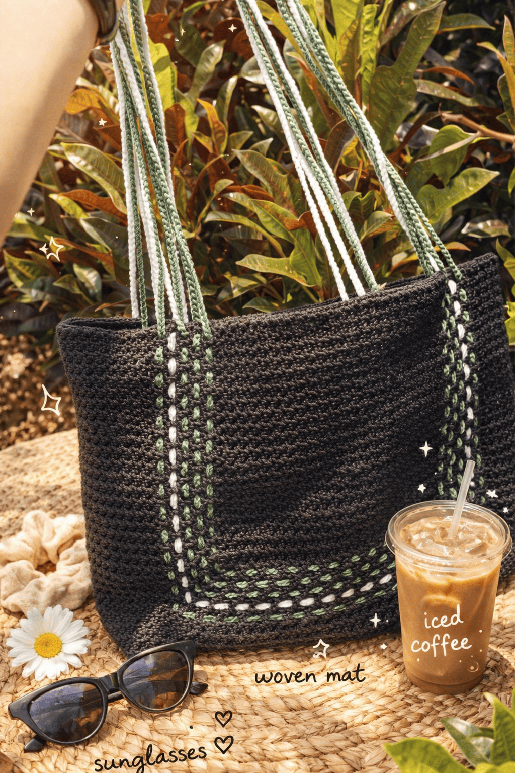 Bona Rajut. Tas Rajut Sunlit Tote Bag Tas Handmade