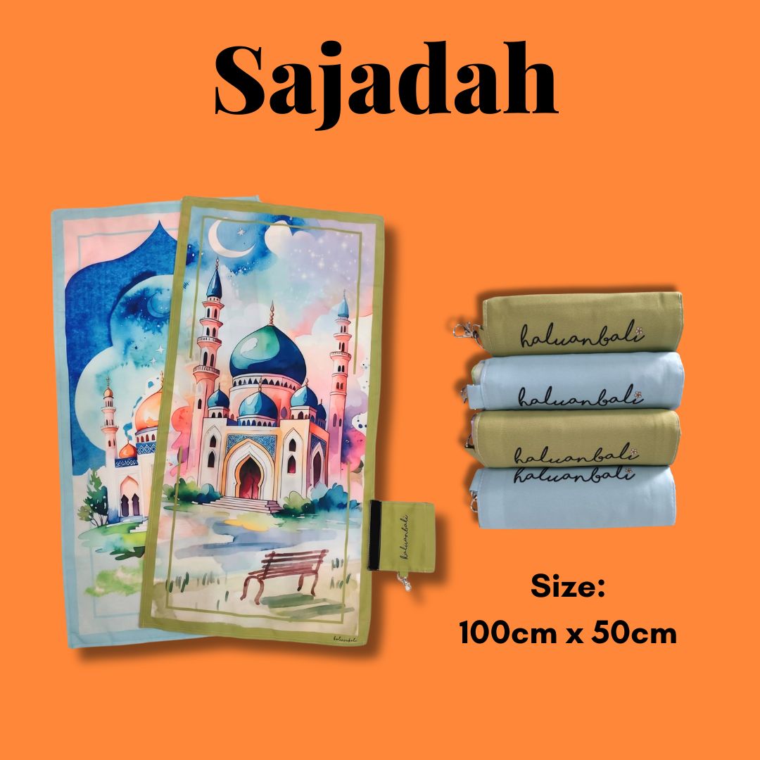Hampers Ramadhan HaluanBali â€“ Sajadah Premium + Parfum HAYAL 30ml | Gift Idul Fitri Eksklusif