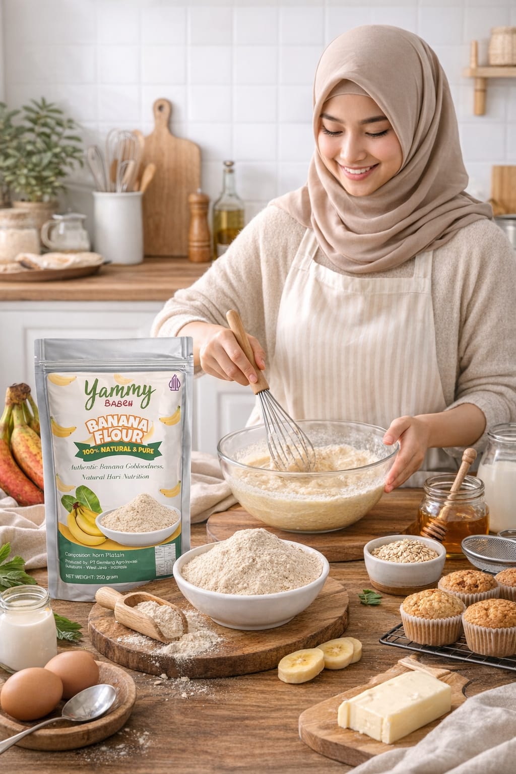 Tepung Pisang Yammy Babeh â€“ 100% Natural, Sehat & Tanpa Gluten