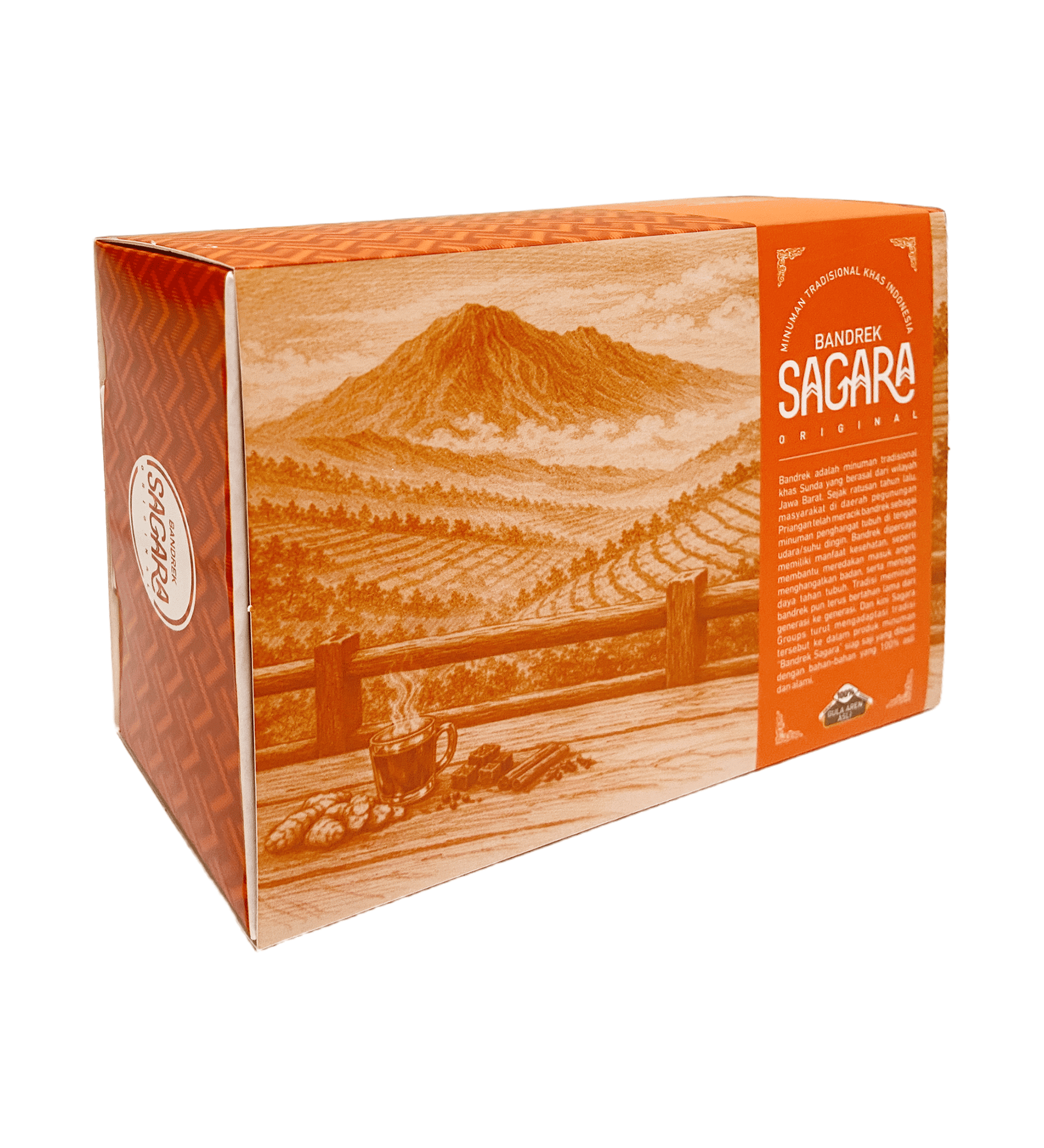Bandrek Sagara â€“ Gift Box Minuman Herbal Premium (Isi 6 Box)