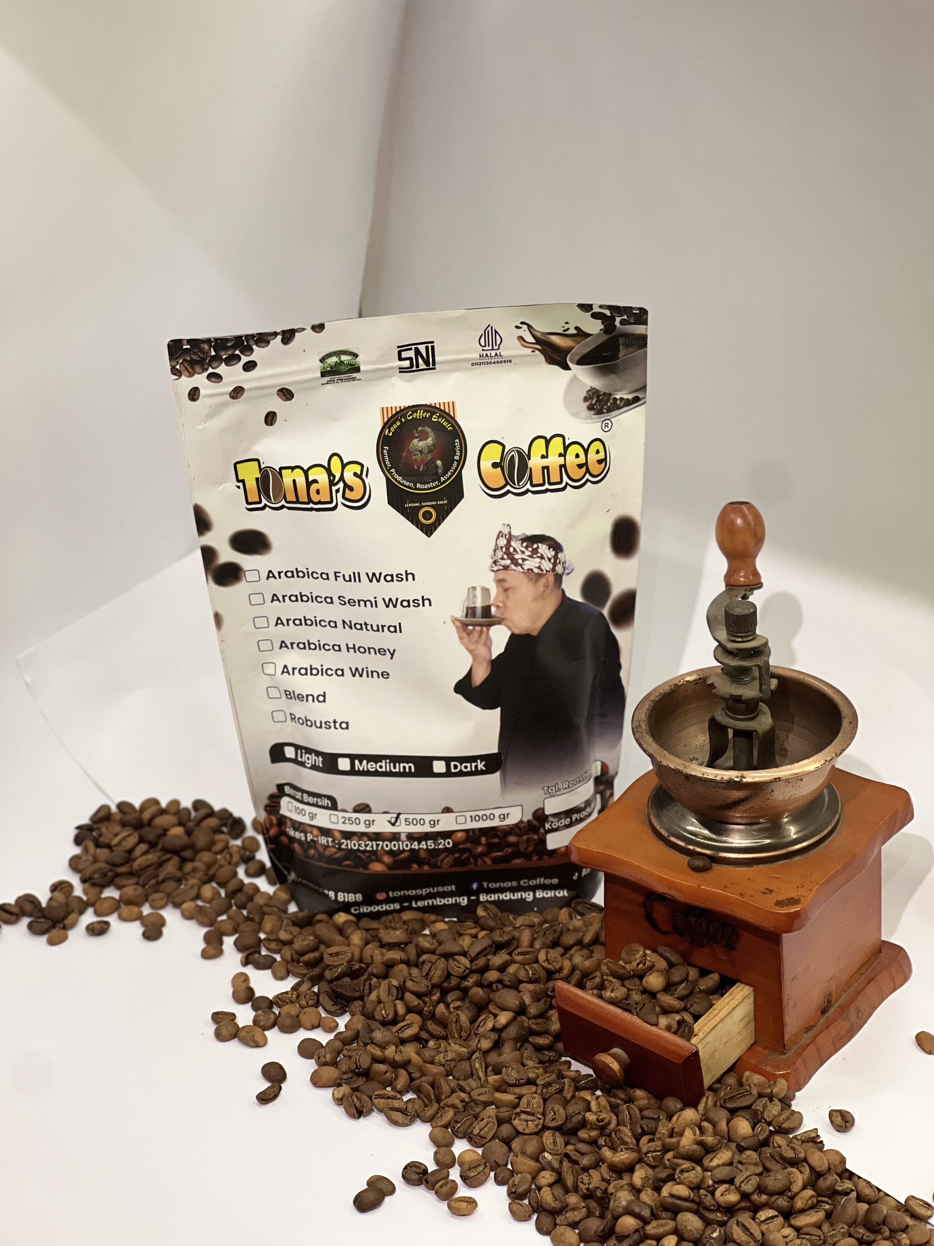Roastbean arabika honey 250gr