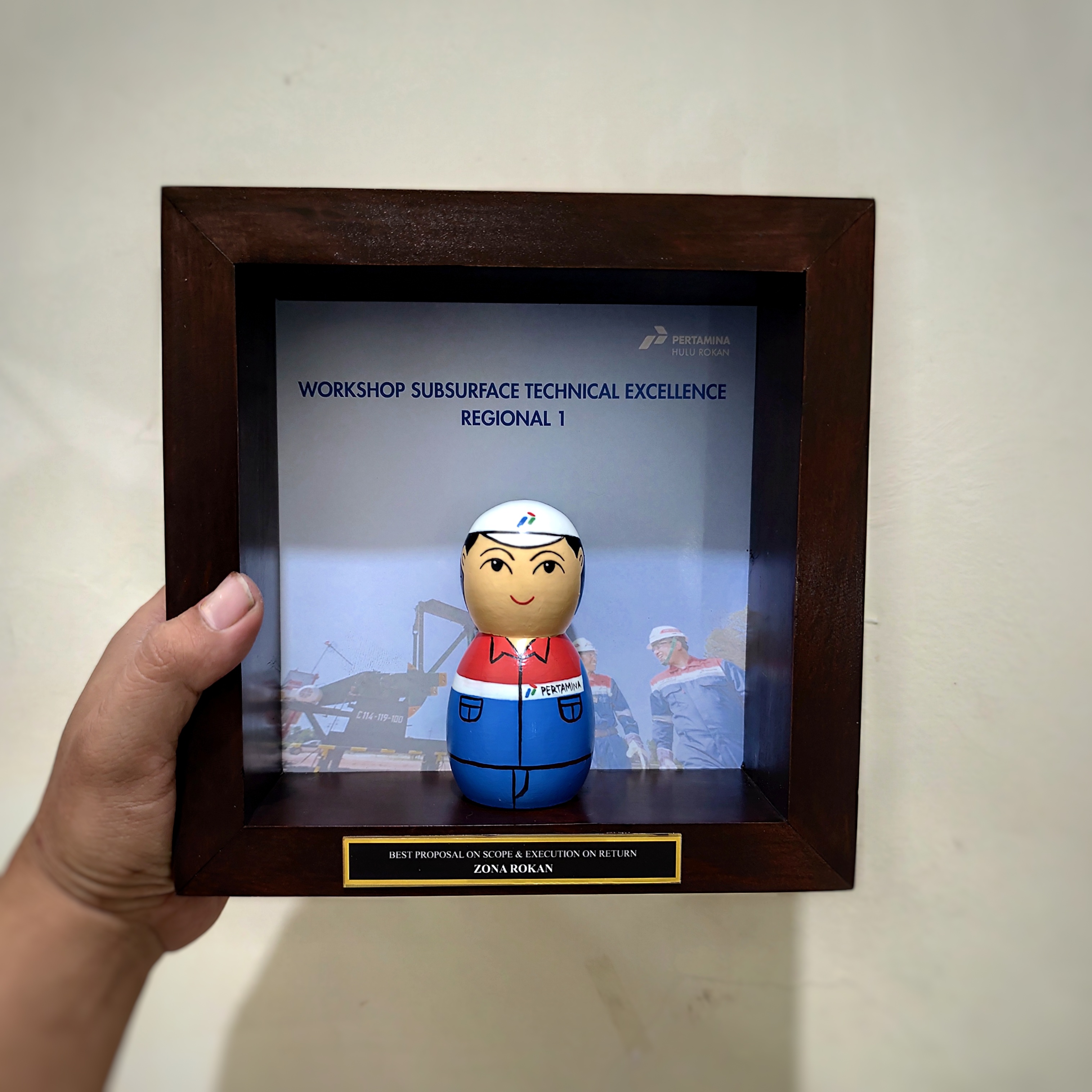 Plakat Pertamina 1 Figur