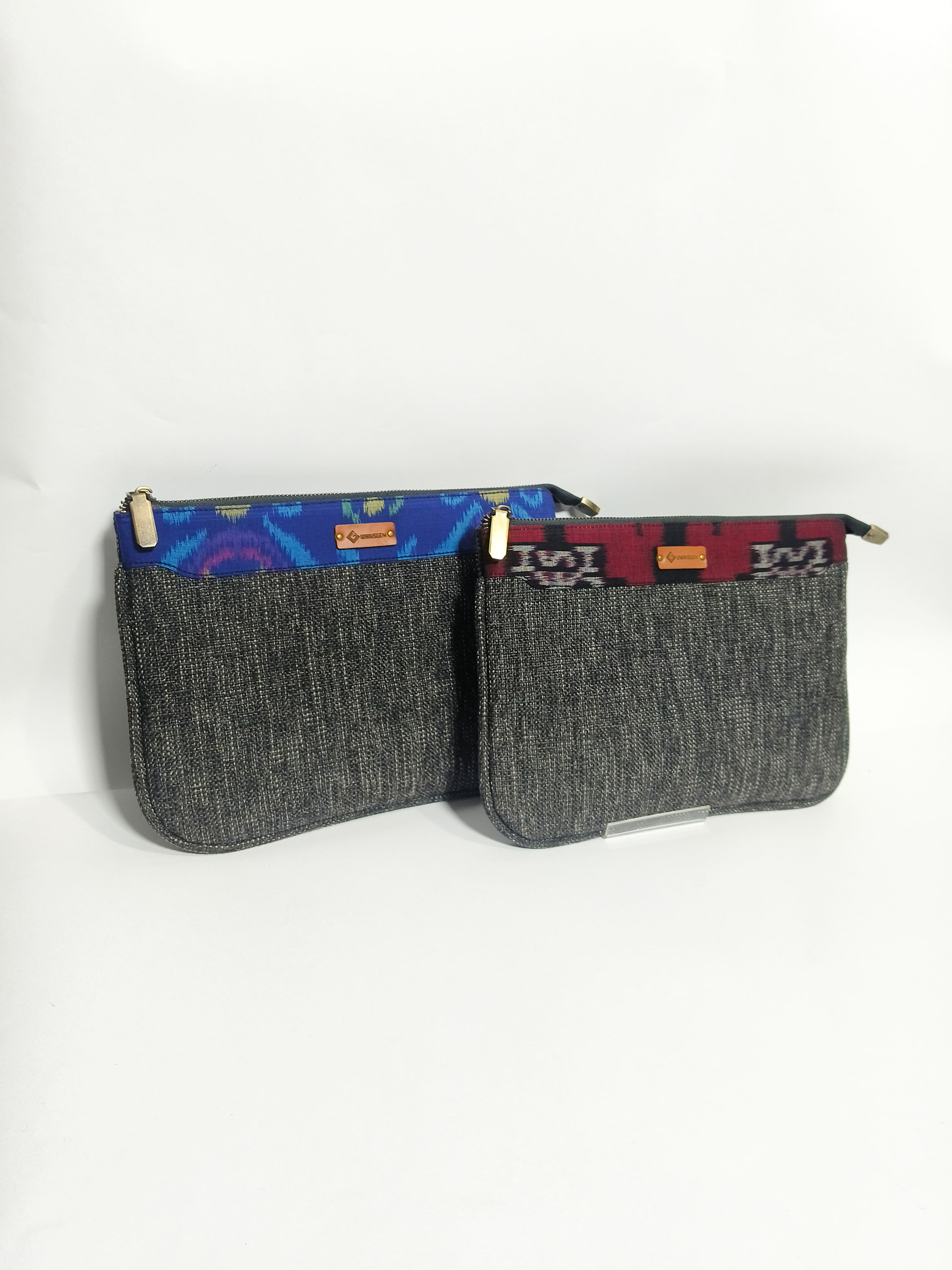 UWAISGEN Tas Etnik Bali Clutch Unisex Arsa Bag Goni Endek,Blanket SouvenirHandmade