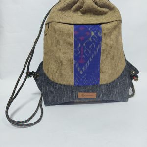 UWAISGEN Tas Etnik Bali Tas Serut Uwais Tas Punggung Serut Handmade