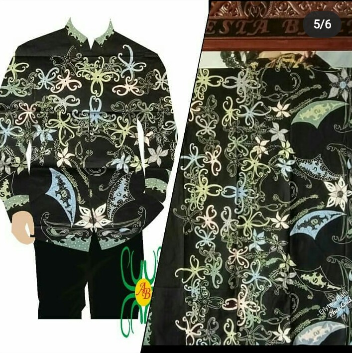 Kemeja Pria batik tulis