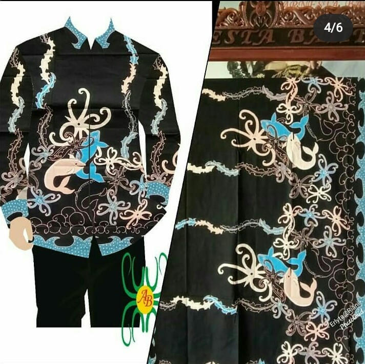 Kemeja Pria batik tulis